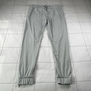 Zyia Pants Womens Medium Gray Everywhere Ankle Zipper Athletic Travel Hiking Gym